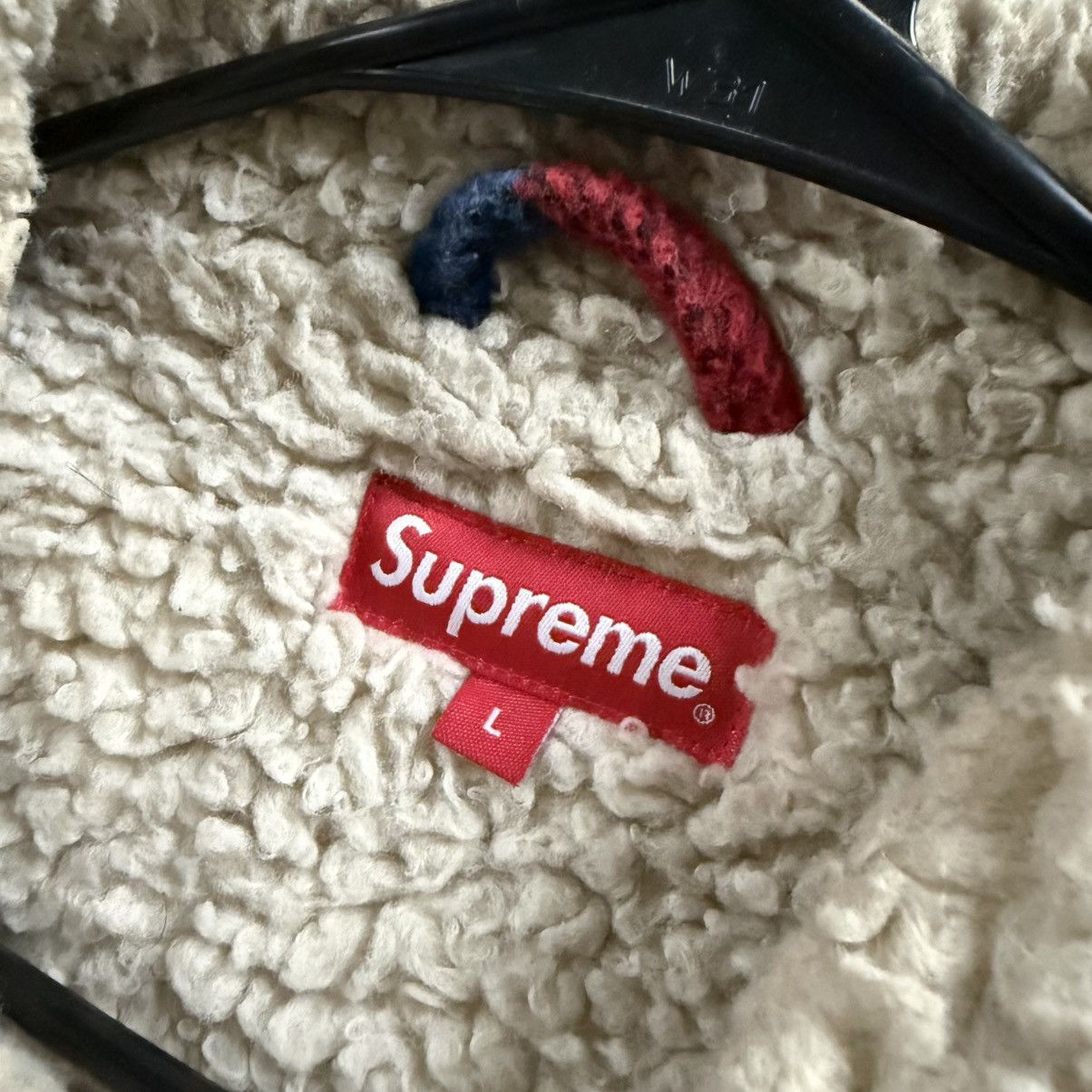Supreme FW17 Plaid Shearling Bomber Size US L / EU 52-54 / 3 - 4 Thumbnail