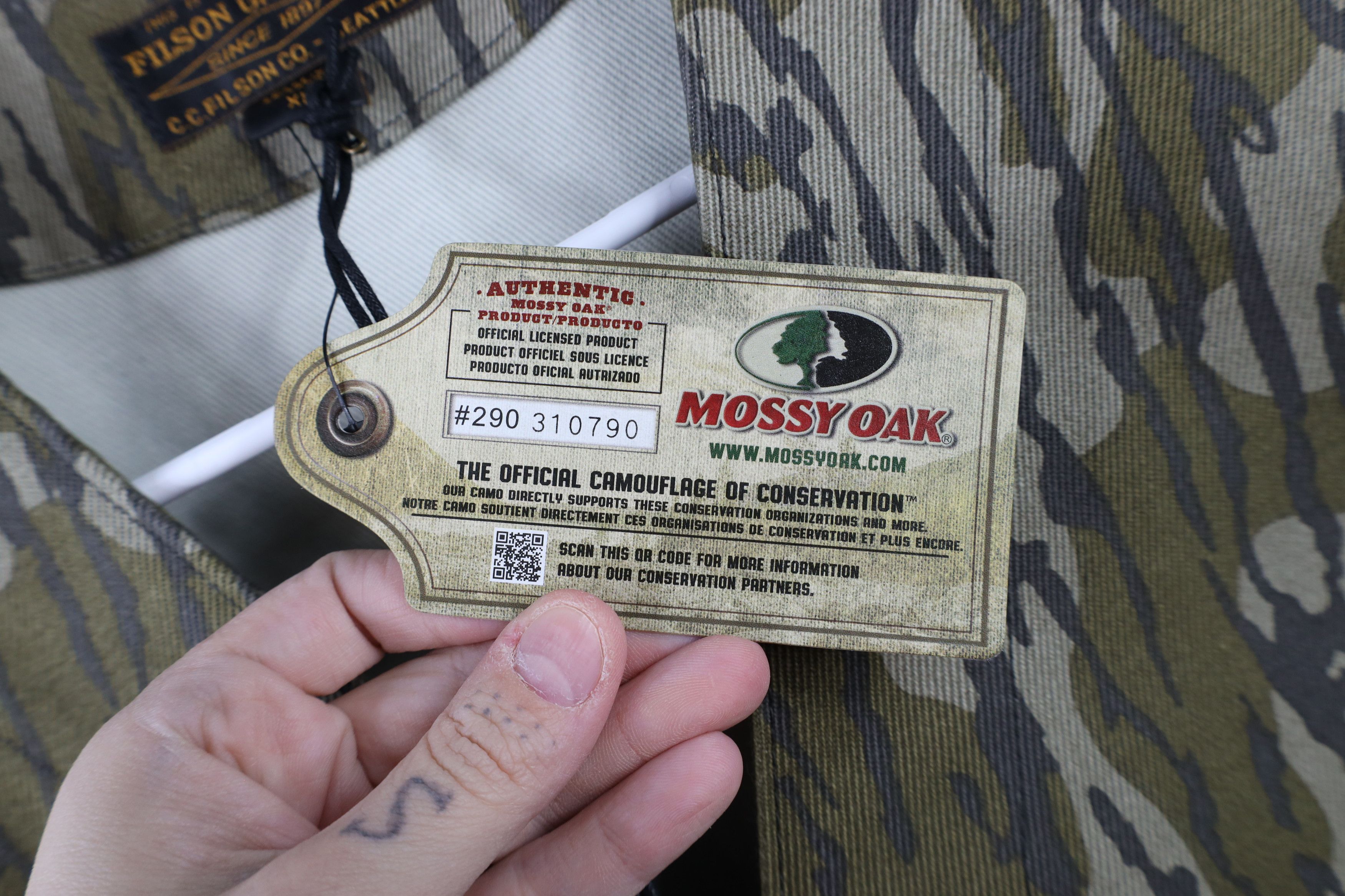 Filson New CC Filson Mossy Oak Bottom Land Camouflage Cruiser Vest Size US XL / EU 56 / 4 - 5 Thumbnail