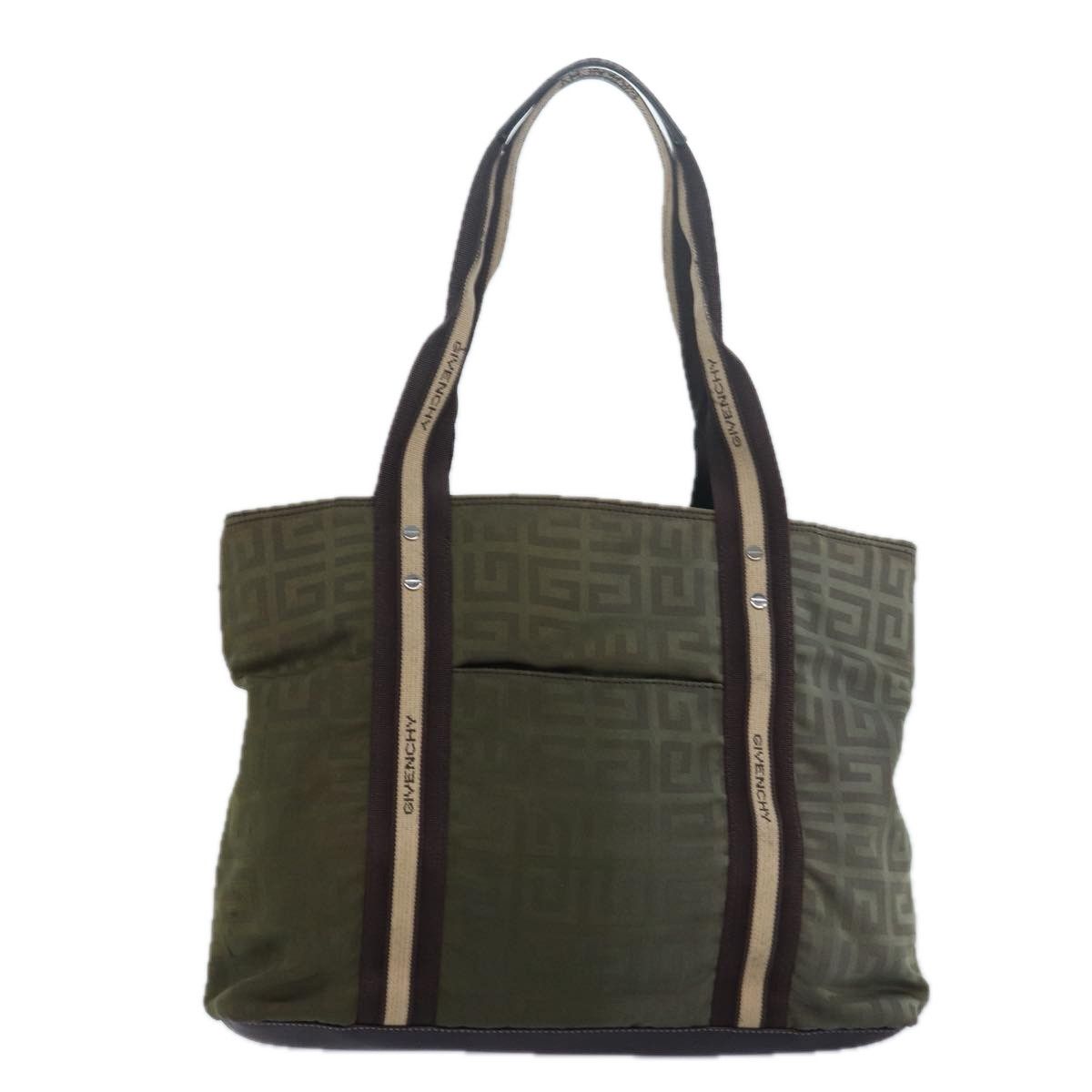 Givenchy Khaki Synthetic Tote Bag (Pre-Owned) Size ONE SIZE - 1 Thumbnail