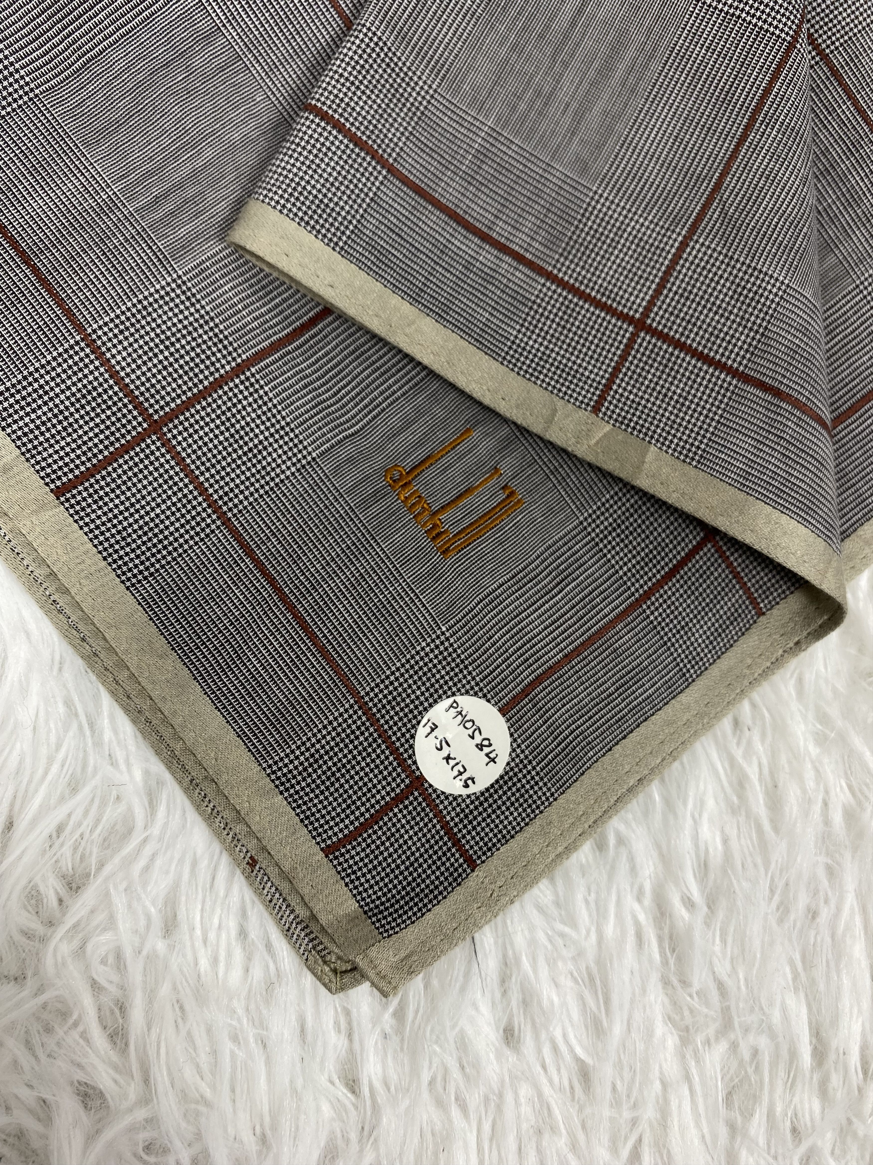 Alfred Dunhill Vintage Dunhill Handkerchief Neckerchief PH0584 Size ONE SIZE - 2 Thumbnail