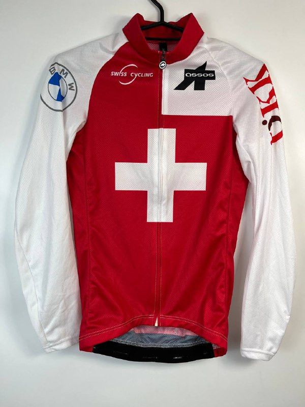 SWISS CYCLING TEAM ASSOS LONG SLEEVE JERSEY SUISSE Sz XS