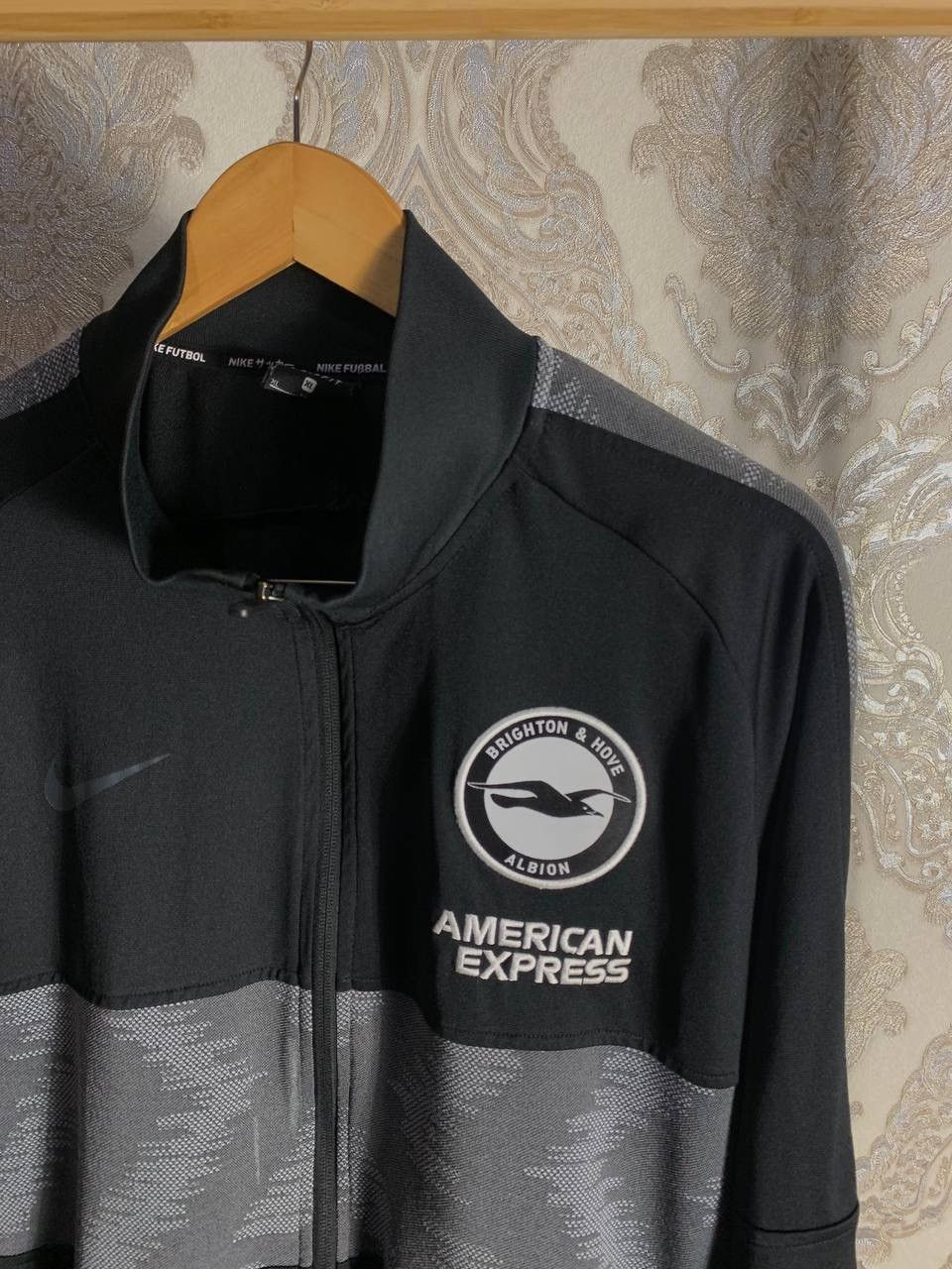 Nike VERY RARE NIKE FC BRIGHTON ALBION ENGLAND SOCCER JACKET 90s Size US XL / EU 56 / 4 - 2 Thumbnail