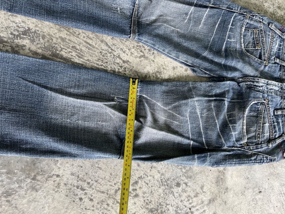 If Six Was Nine × Japanese Brand × Vintage Crazy Pocket Design Denim Size US 30 / EU 46 - 10 Thumbnail
