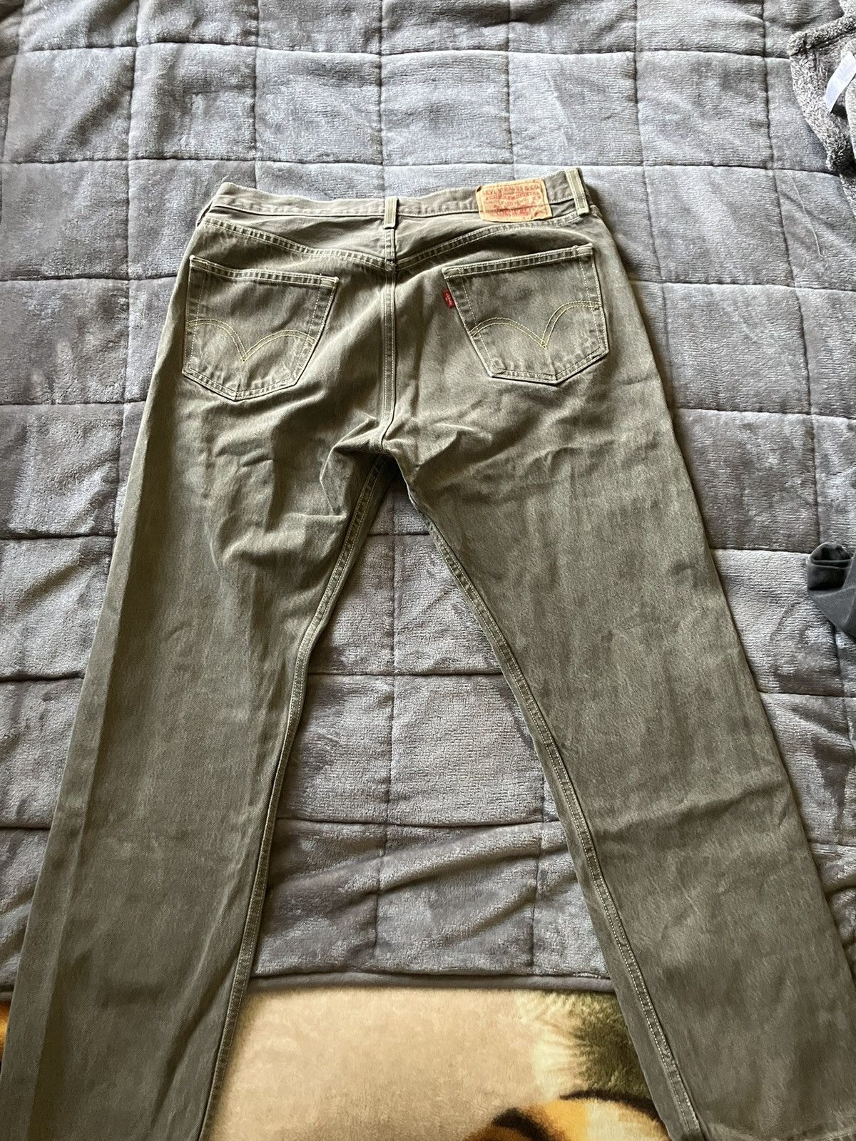 Levi's Grey Denim Levi’s Jeans Size US 35 - 2 Thumbnail