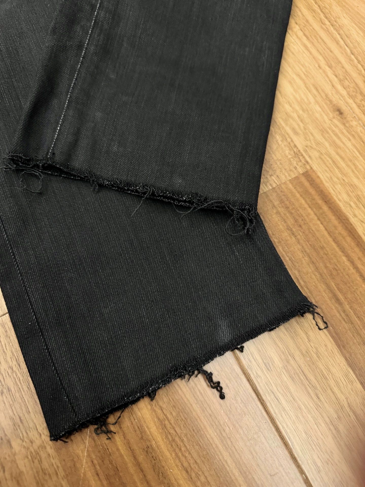 Saint Laurent Paris SLP HEDI 14 FW black light washes runway jeans Size US 29 - 2 Thumbnail