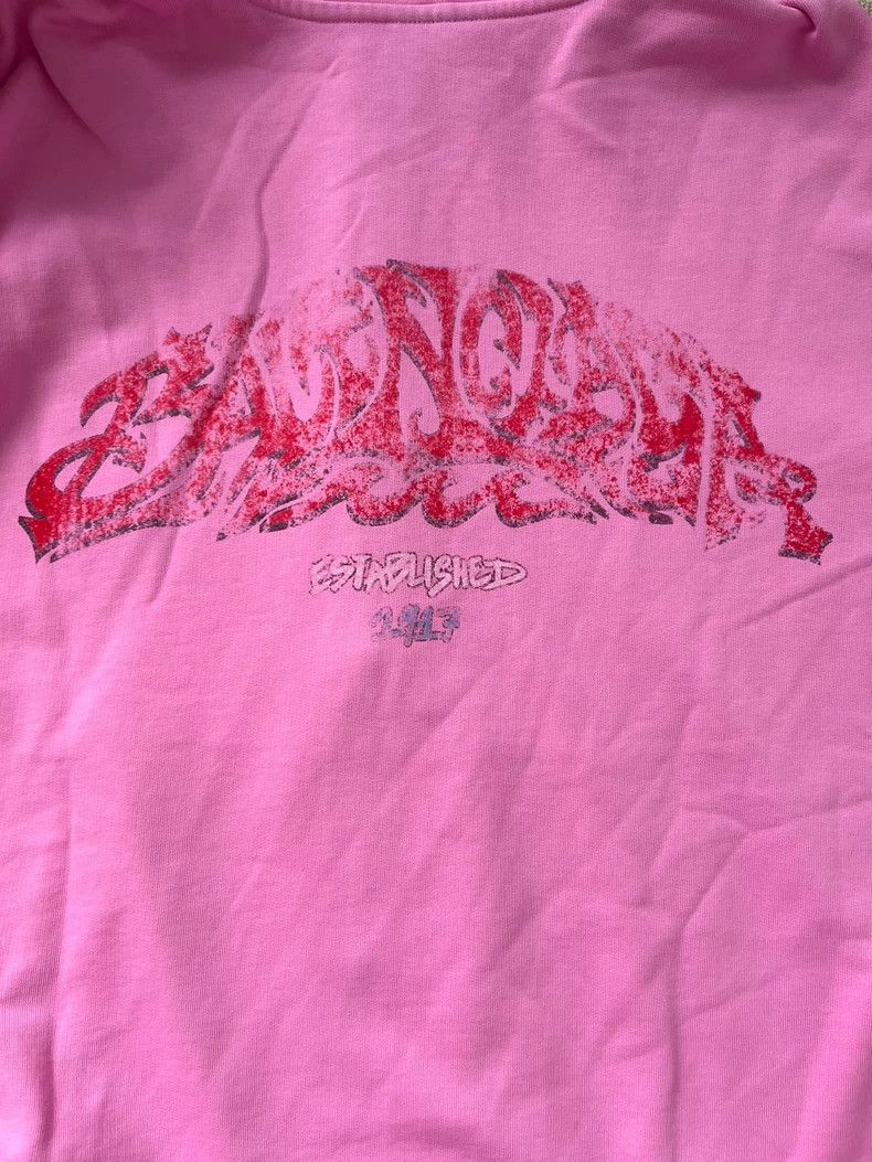 Balenciaga Balenciaga Disaster Flame Hoodie Size US S / EU 44-46 / 1 - 3 Thumbnail