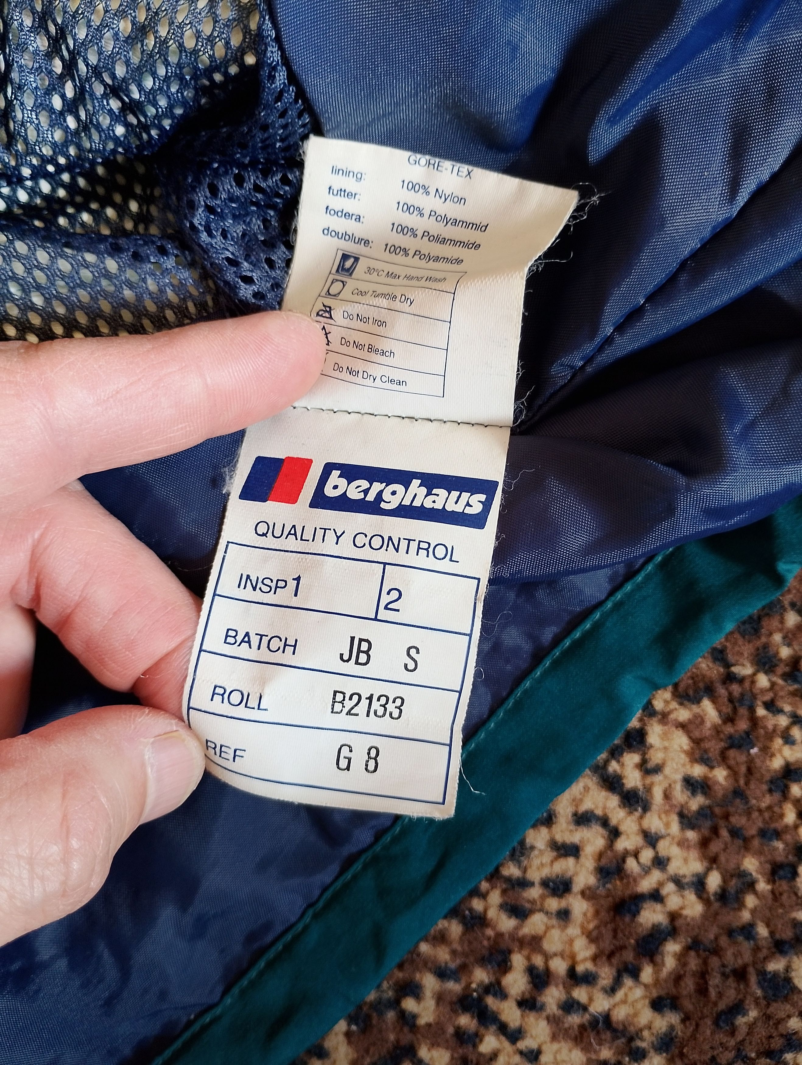 Berghaus Berghaus Cornice I.E Vintage Gore-Tex jacket sz M/L Size US M / EU 48-50 / 2 - 6 Thumbnail