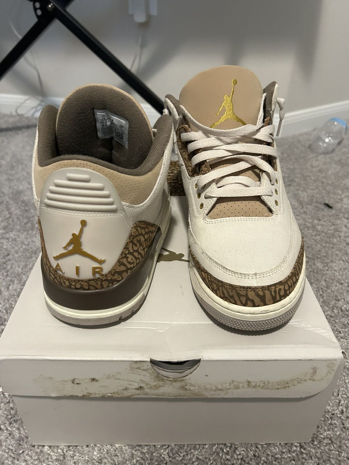 Jordan Brand × Nike Jordan 3 palomino Size US 13 / EU 46 - 4 Thumbnail
