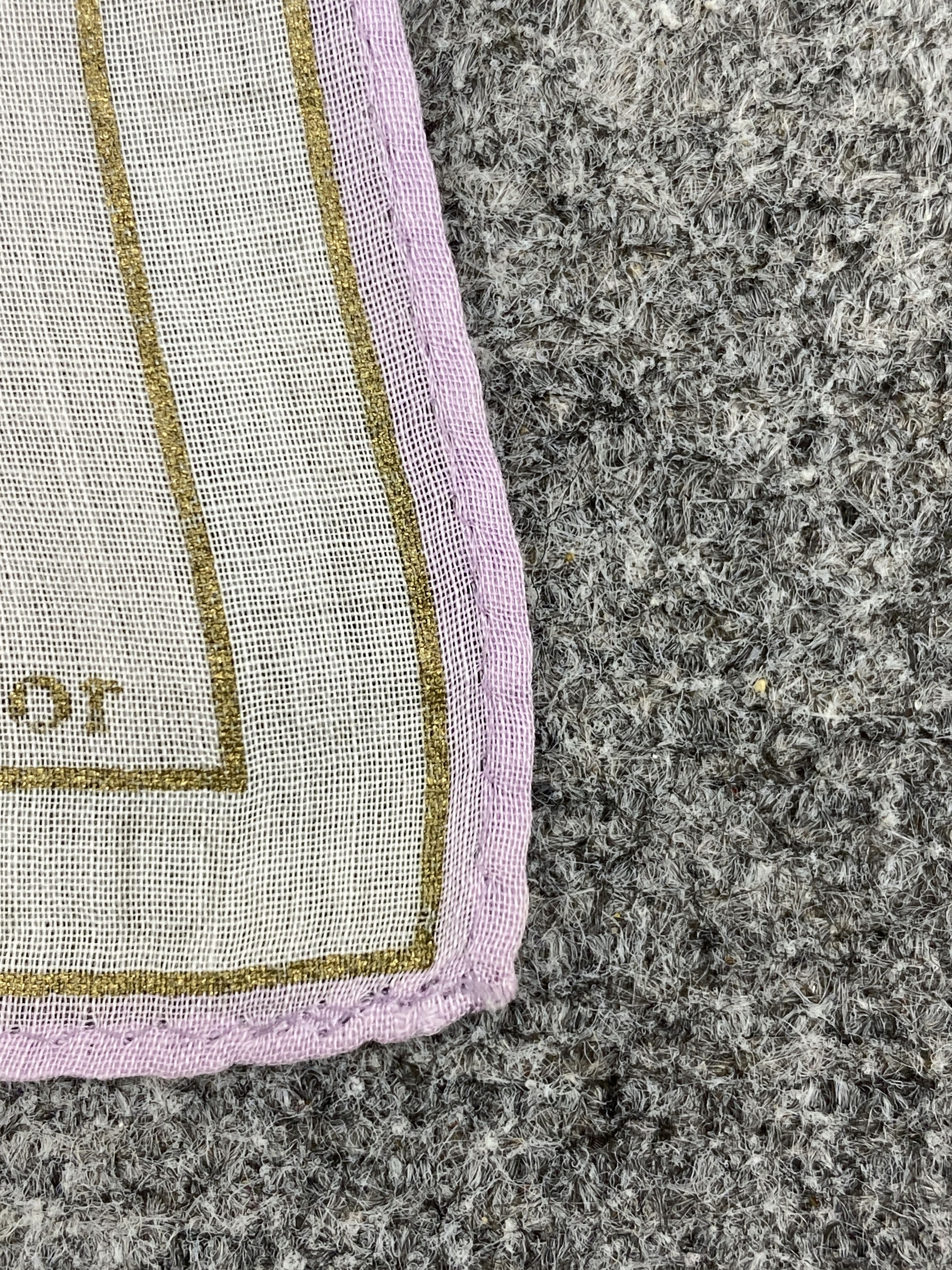 Christian Dior Monsieur Christian Dior Bandana / Handkerchief / Neckerchief HKC0508 Size ONE SIZE - 6 Thumbnail