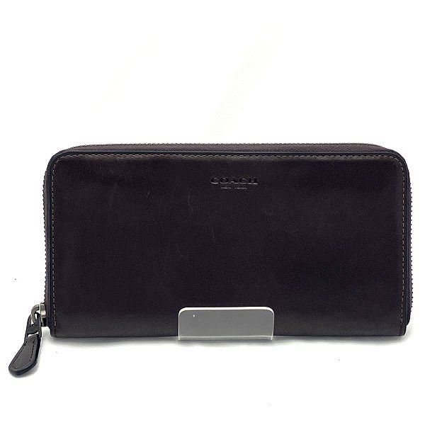 Coach Coach Coach Leather Zip Around Long Wallet 5014 Leather Long Wallet 5014 Size ONE SIZE - 1 Thumbnail