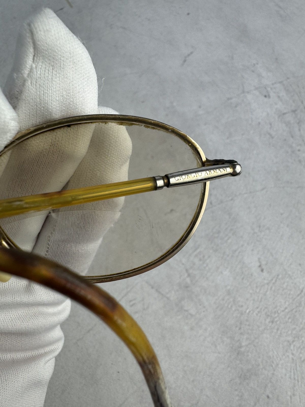 Giorgio Armani Giorgio Armani Glasses Vintge 90s Frame Italy Size ONE SIZE - 7 Thumbnail