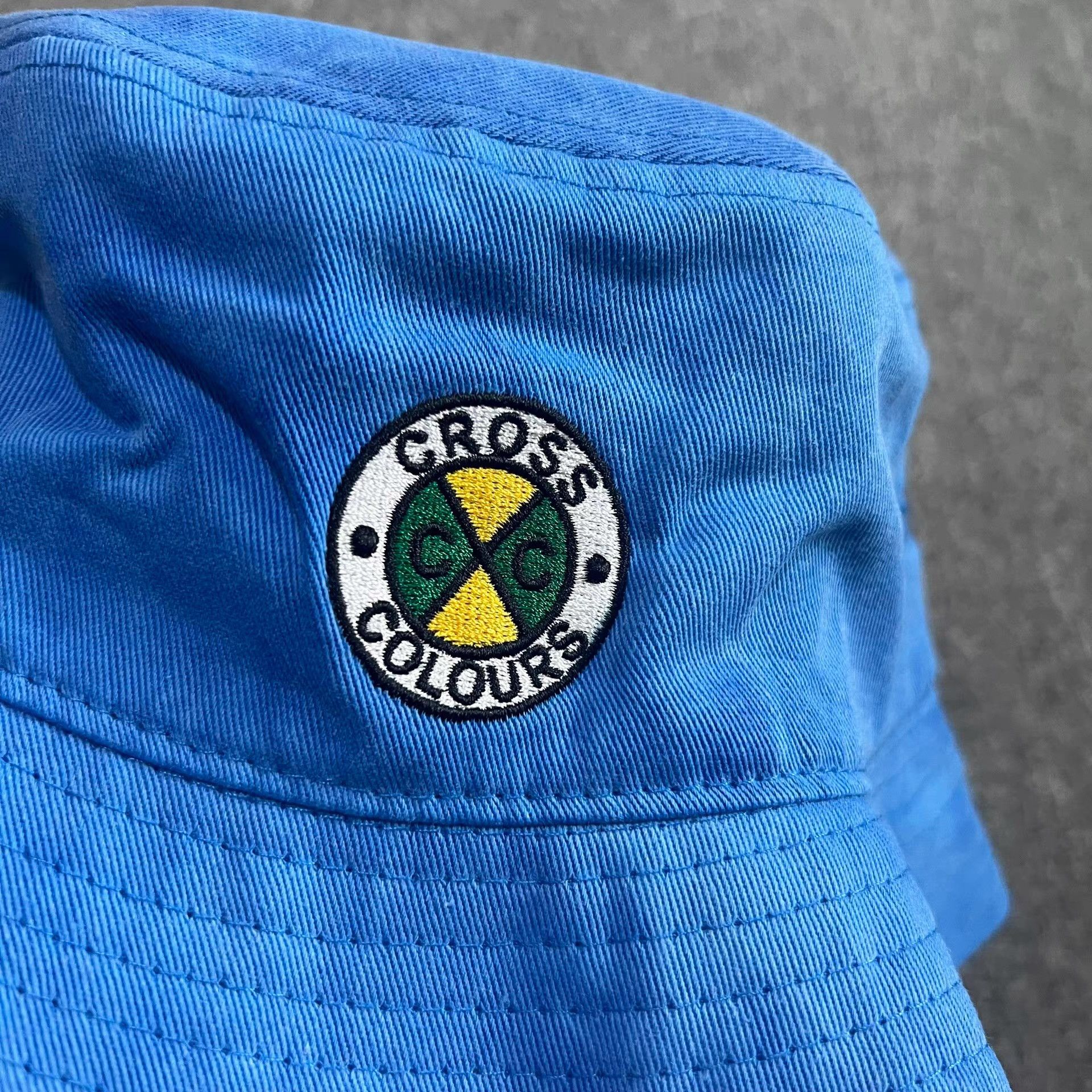 Cross Colours Cross Colours Embroidered Washed Tie-Dye Bucket Hat Q7 Size ONE SIZE - 2 Thumbnail