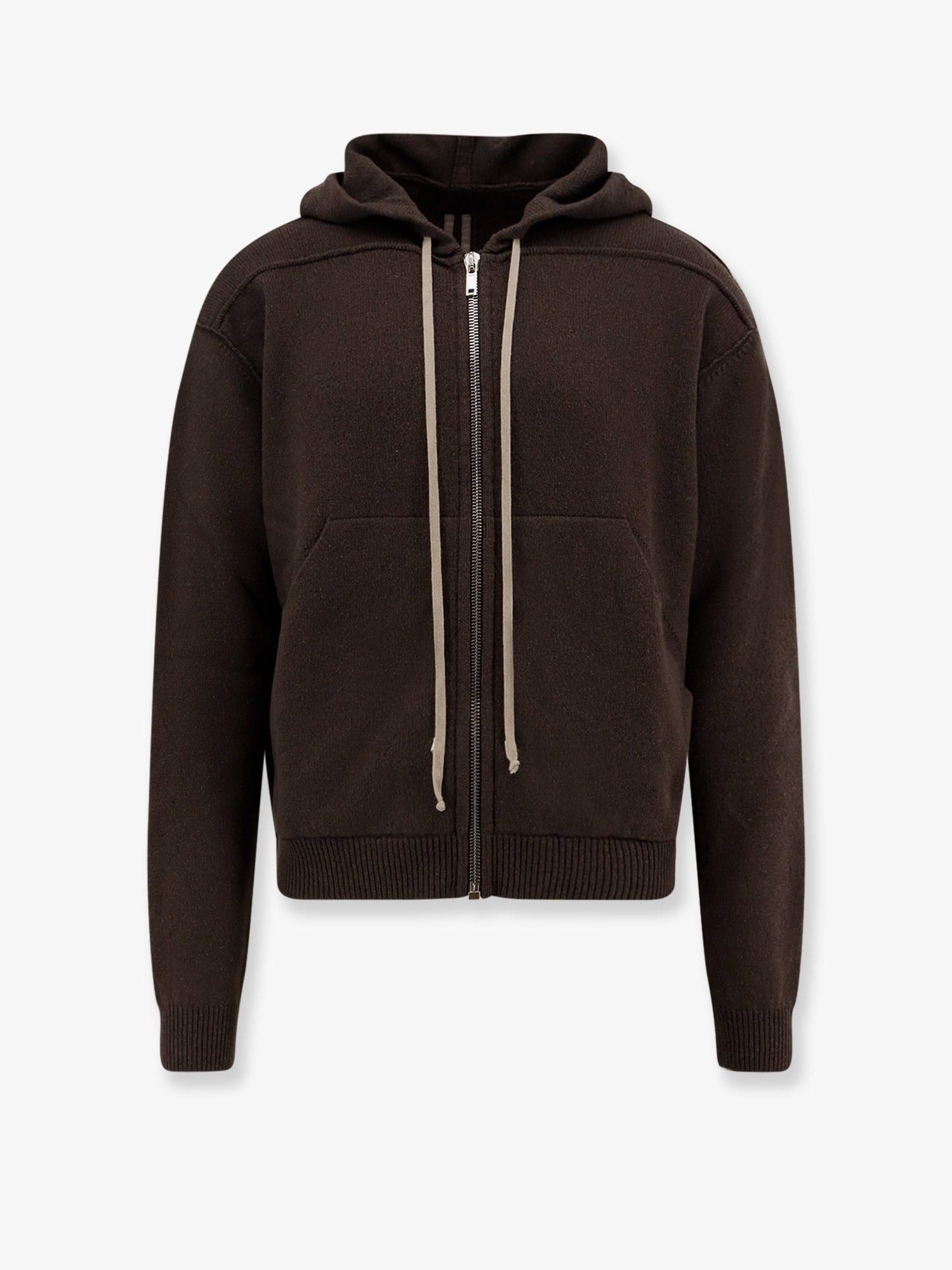 Rick Owens CASHMERE RIBBED HOOD リックオウエンス RICK OWENS - KNITWEAR - Rick Owens