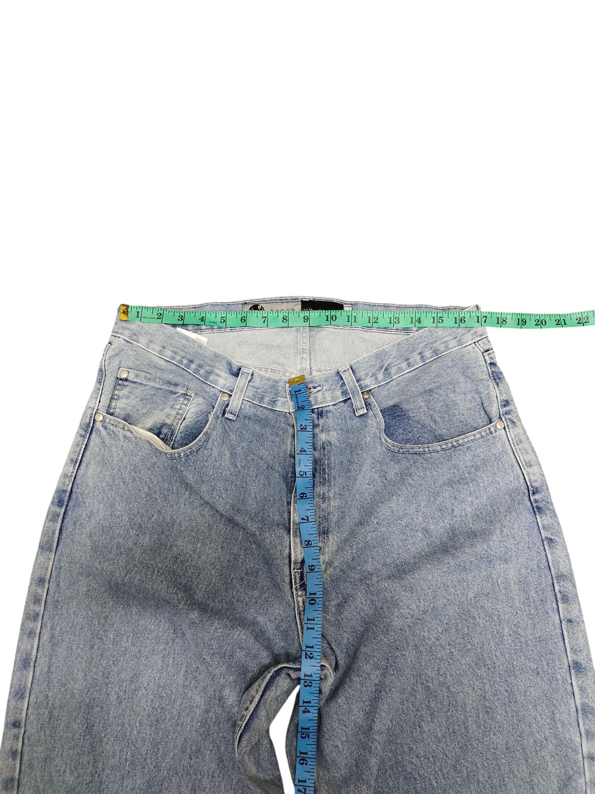 Levi's Vintage Clothing Vintage 90s Levis Silvertab Baggy Denim Jeans Wide Leg Size US 34 / EU 50 - 15 Thumbnail