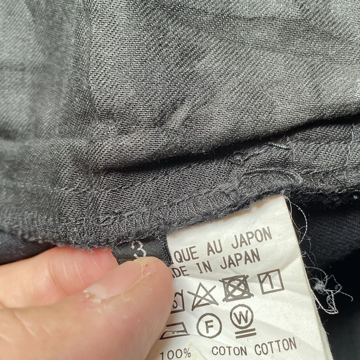 Yohji Yamamoto SS19 Twill Gabardine Hakama Balloon Pants Size US 32 / EU 48 - 12 Thumbnail