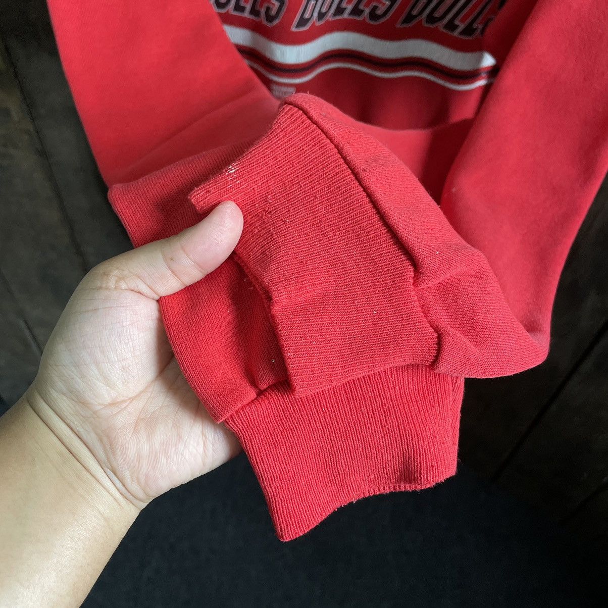 NBA × Vintage Vintage Chicago Bulls Crewneck Sweatshirt Size US XL / EU 56 / 4 - 3 Thumbnail
