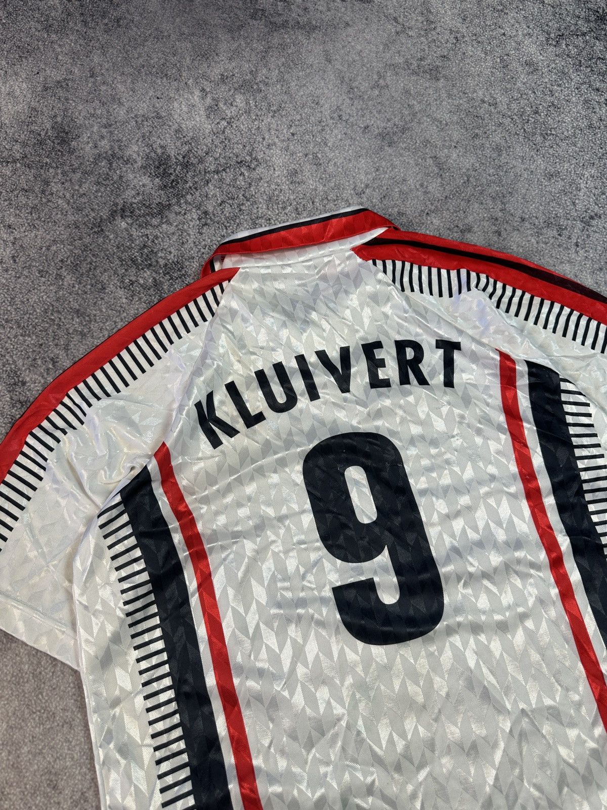 Vintage Vintage Milan Kluivert 9 Soccer Jersey Blokecore Rare Style Size US XL / EU 56 / 4 - 2 Thumbnail