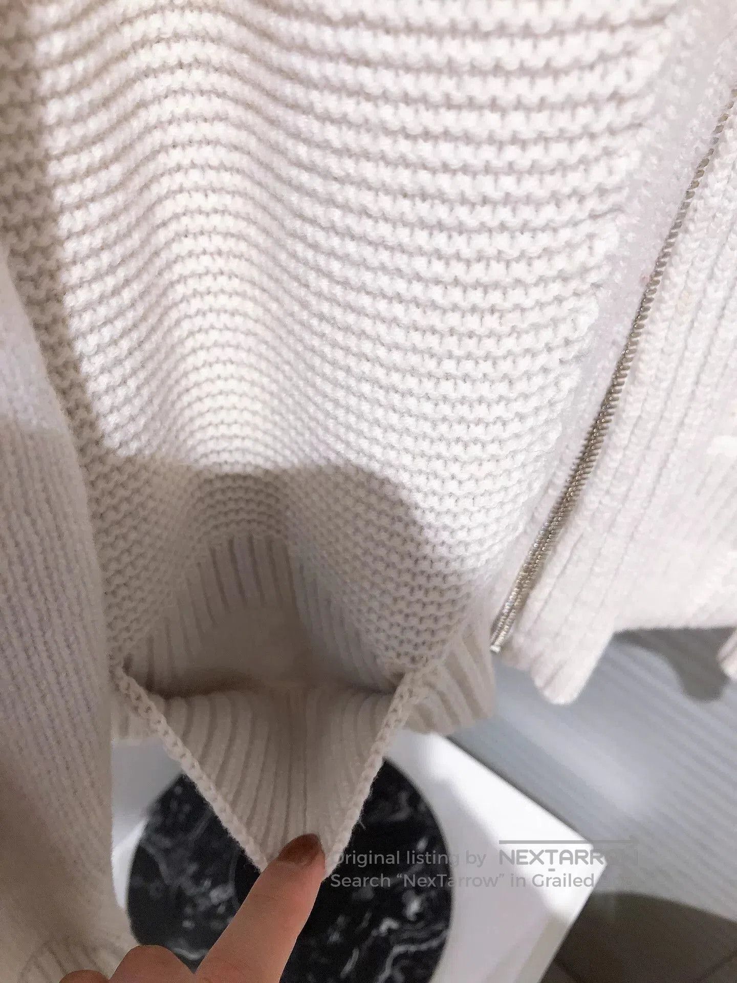 Hermes Hermes Beige Wool Cashmere Cardigan. Size US M / EU 48-50 / 2 - 6 Thumbnail