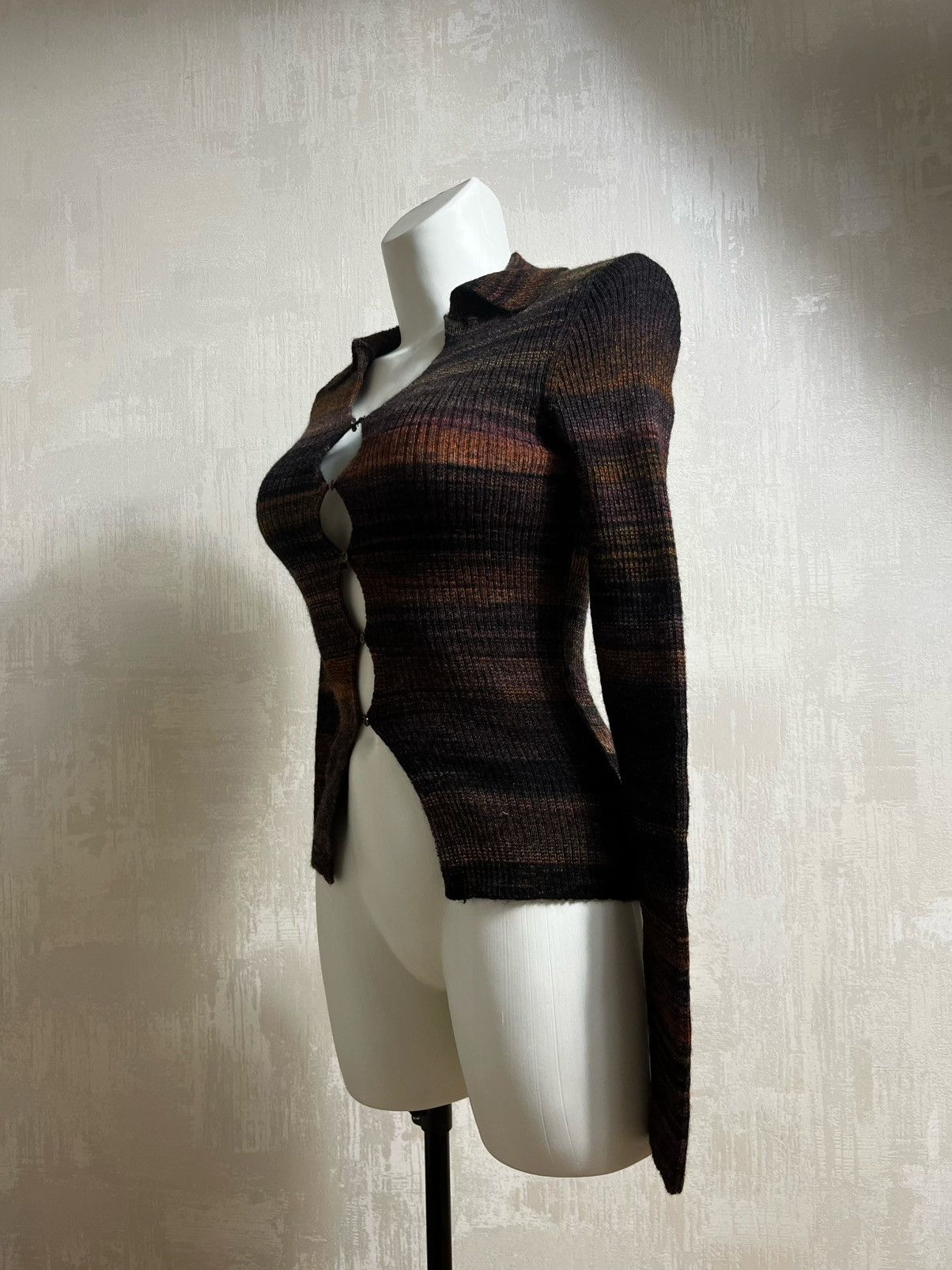 Paloma Wool Paloma Wool Cut-Out Knit Cardigan Size XS / US 0-2 / IT 36-38 - 6 Thumbnail