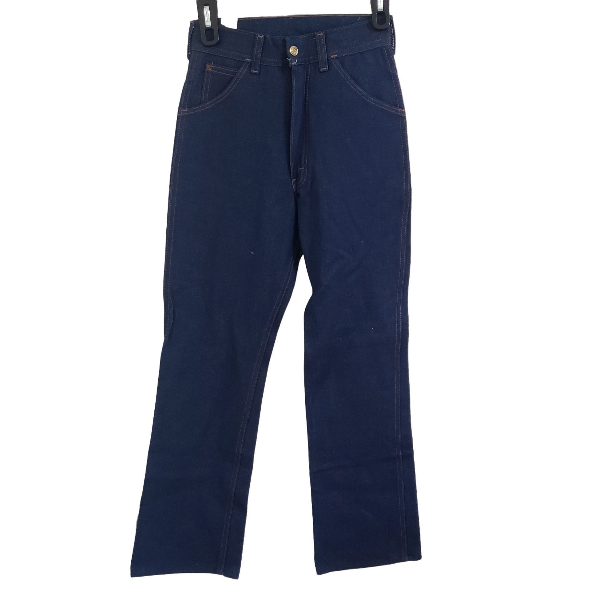 Other VTG 60s Tuf-Nut Nu-Weave Denim Jeans 15 Slim USA Made High W Size 29" - 3 Thumbnail