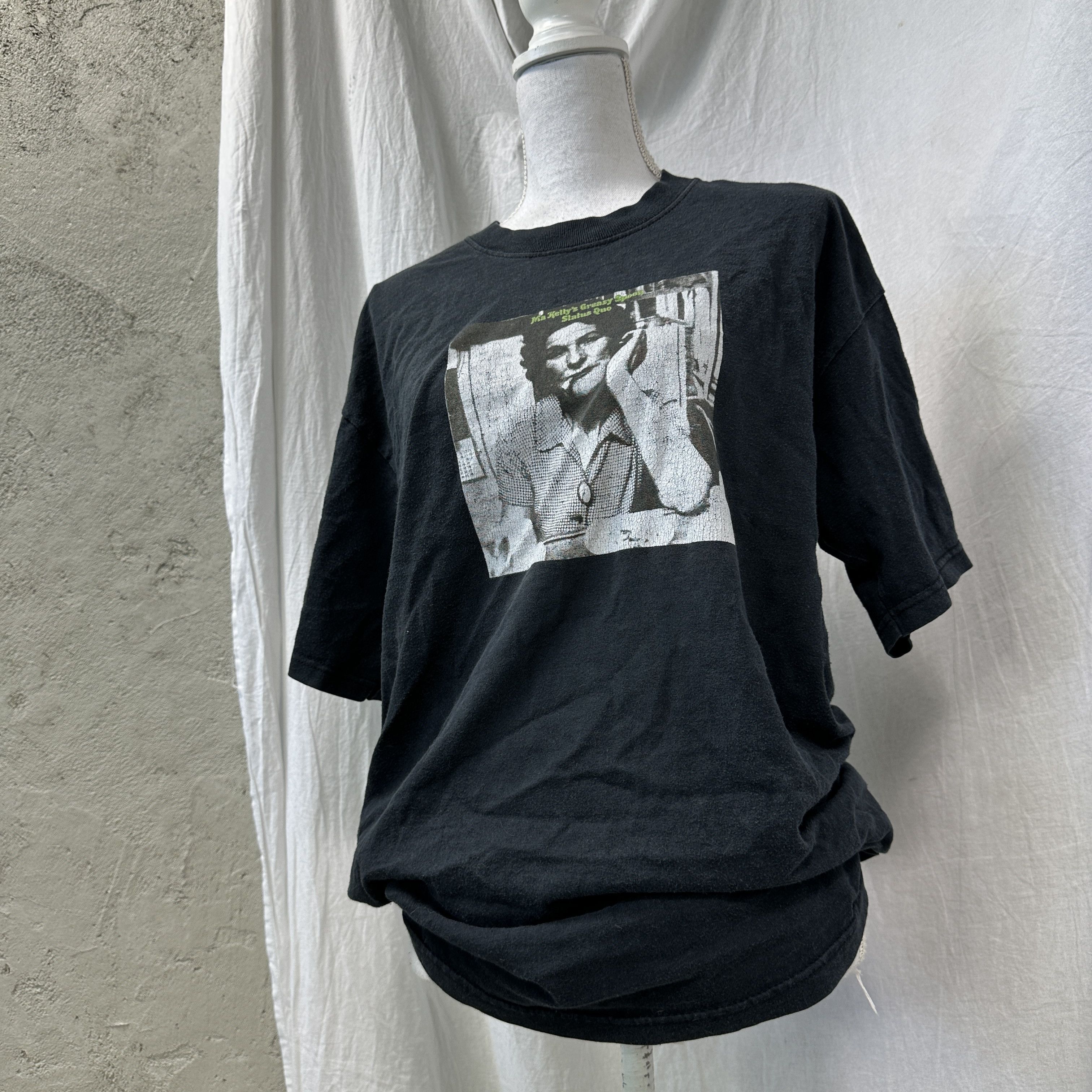 Vintage Vintage Status Quo Ma Kelly’s Grasy Spoon T-shirt Y2K Size US L / EU 52-54 / 3 - 1 Thumbnail