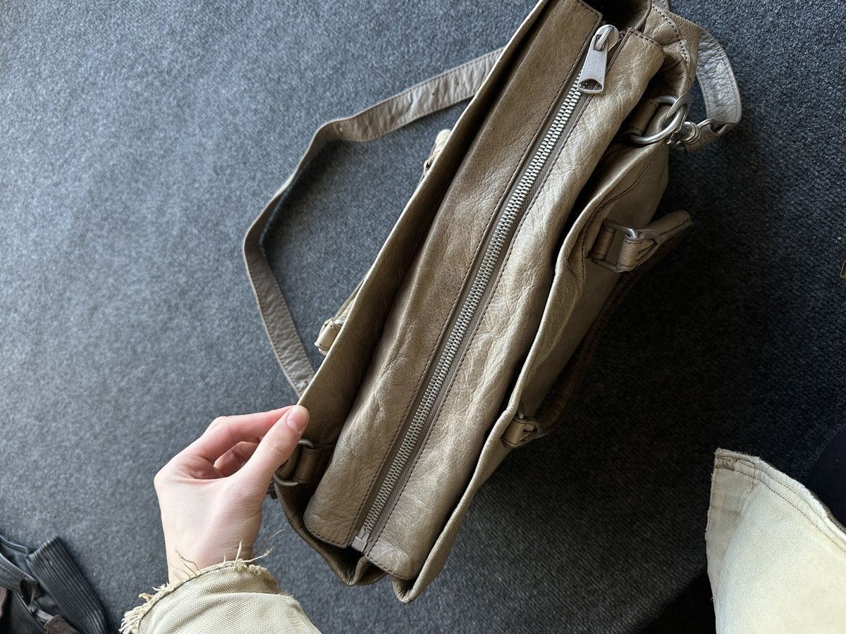 LIEBESKIND BERLIN 🚨Y2K AVANT-GARDE 🚨 BEIGE Germany style hand bag Y2K 90s Size ONE SIZE - 5 Thumbnail