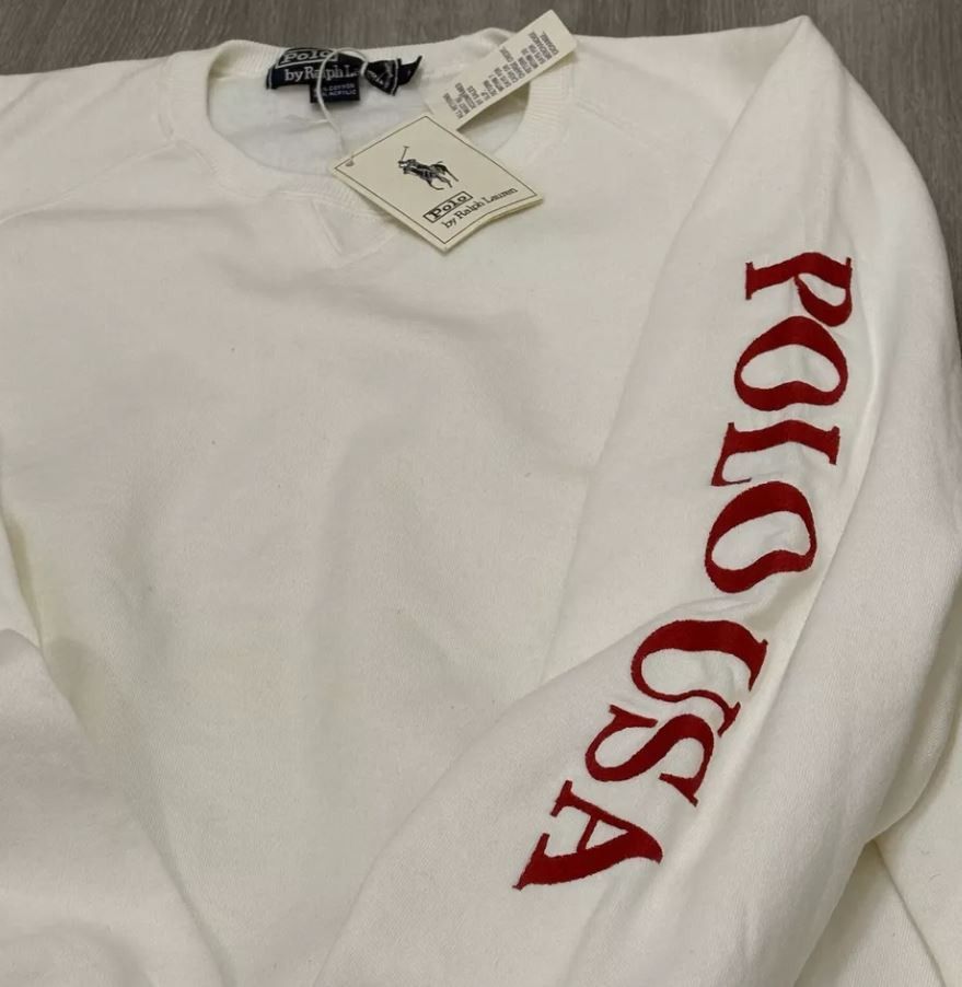 Polo Ralph Lauren Vintage Polo Ralph Lauren POLO USA Sweatshirt size L Size US L / EU 52-54 / 3 - 4 Thumbnail