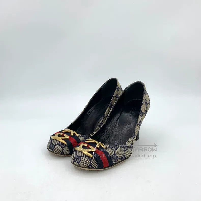 Other Gucci Colour block logo logo old flower full print round t Size US 6 / IT 36 - 1 Thumbnail