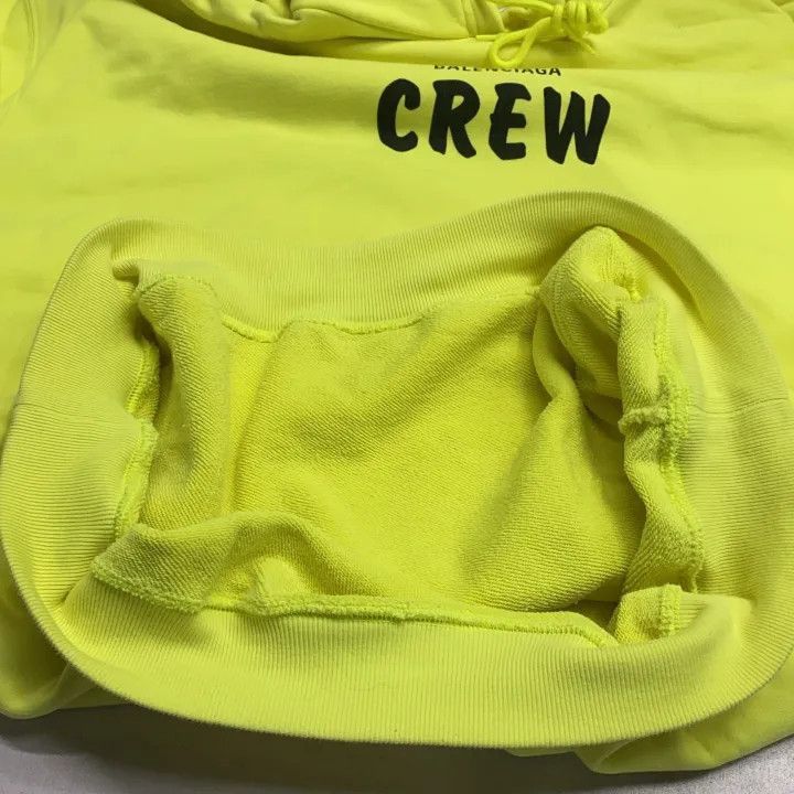Other Balenciaga Bright Yellow Logo Hoodie for Women 0079-2507 Size M / US 6-8 / IT 42-44 - 7 Thumbnail