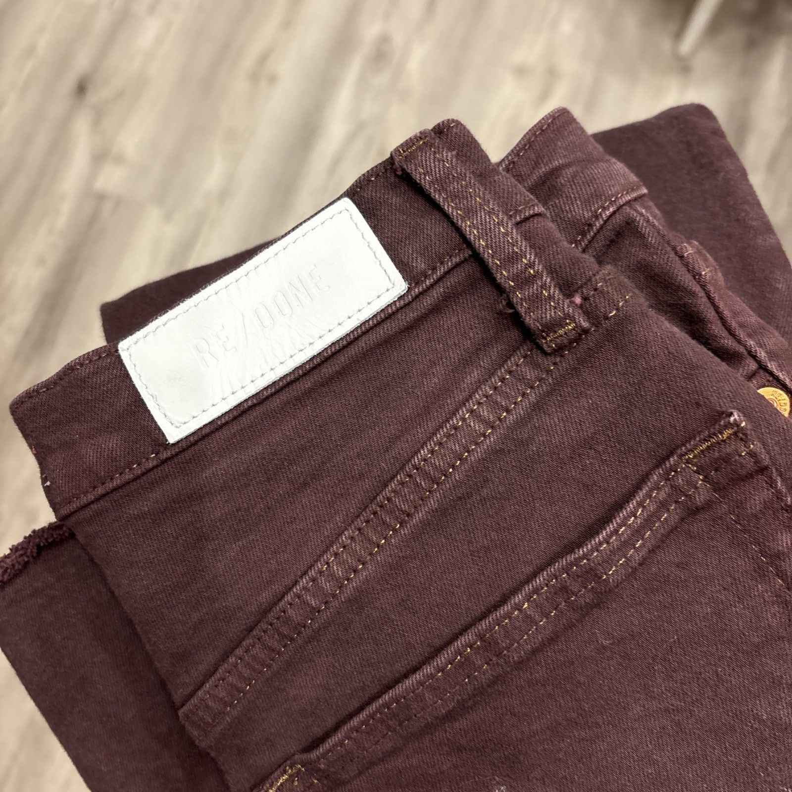 RE/DONE Anthropologie RE/DONE Jeans Womens 27 70s Ultra High Rise St Size 27" / US 4 / IT 40 - 10 Thumbnail