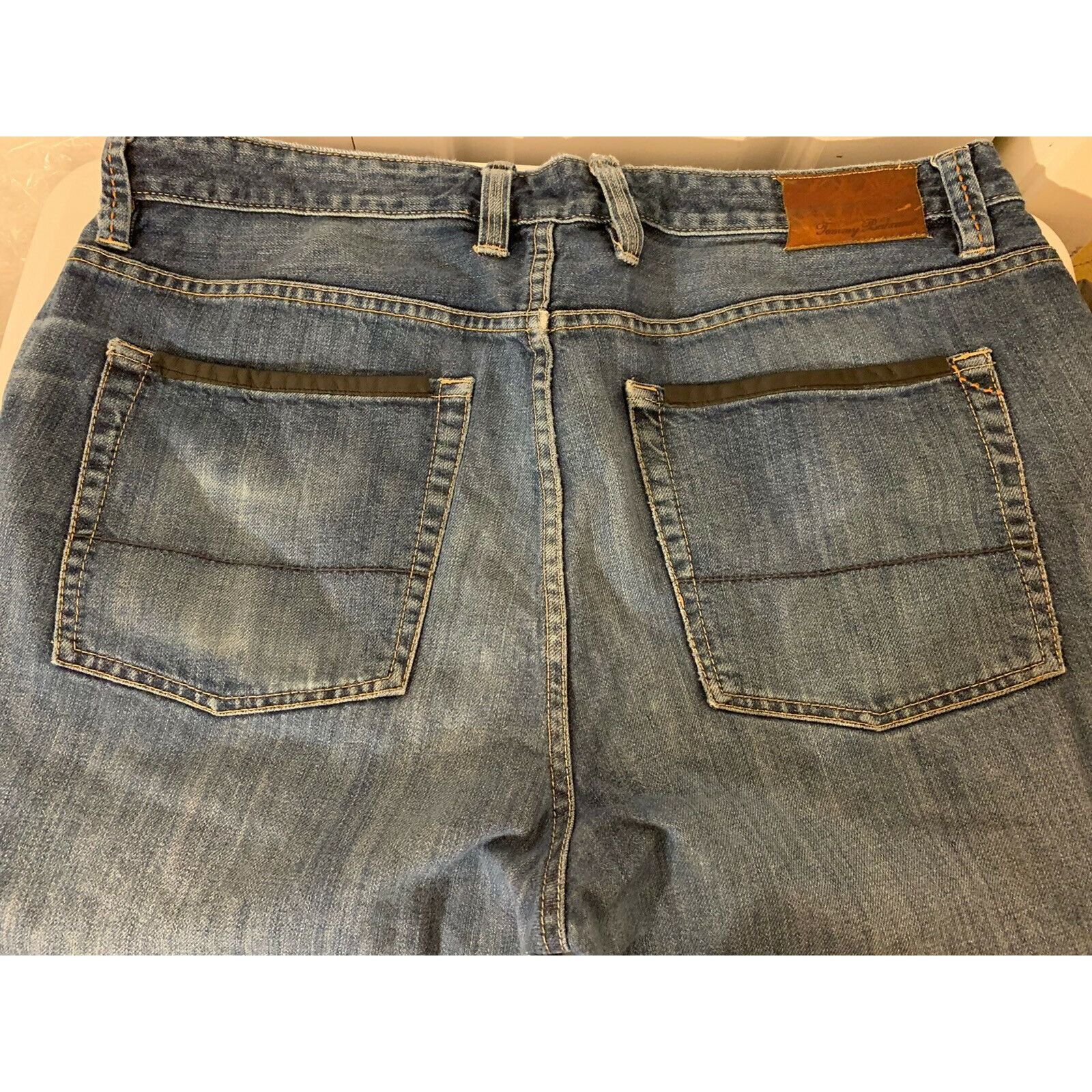 Tommy Bahama Tommy Bahama Jeans Standard 38 X 32 Leather Trim Pockets Size US 38 / EU 54 - 7 Thumbnail