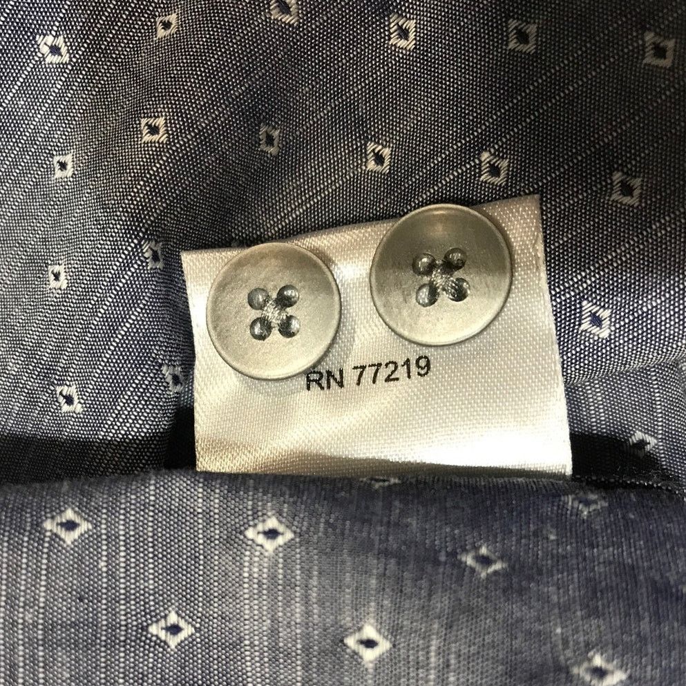 Other JOE Joseph Abboud Gray Slim Fit Short Sleeve Shirt Men XL Size US XL / EU 56 / 4 - 6 Thumbnail