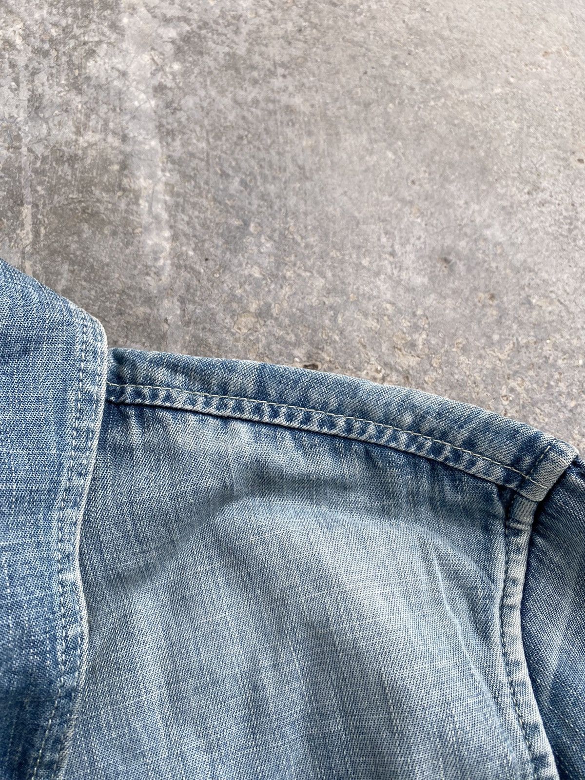 Isamu Katayama Backlash Isamu Katayama Backlash wash western denim shirt Size US S / EU 44-46 / 1 - 10 Thumbnail