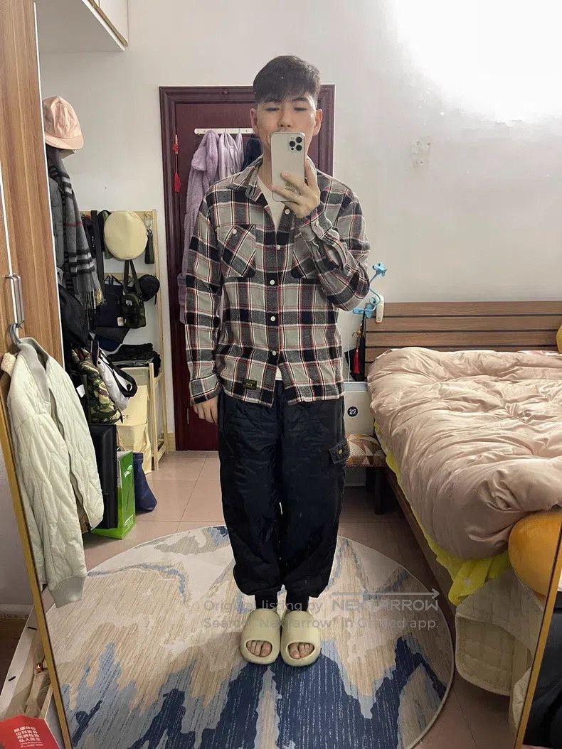 Wtaps Wtaps size 3 Side side cotton leg pants Size US 42 / EU 58 - 2 Thumbnail