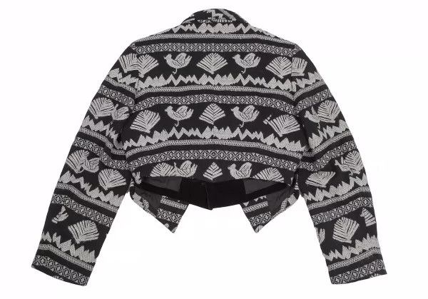 Comme des Garcons Comme des Garcons Velvet embroidered double coat Size S / US 4 / IT 40 - 6 Thumbnail