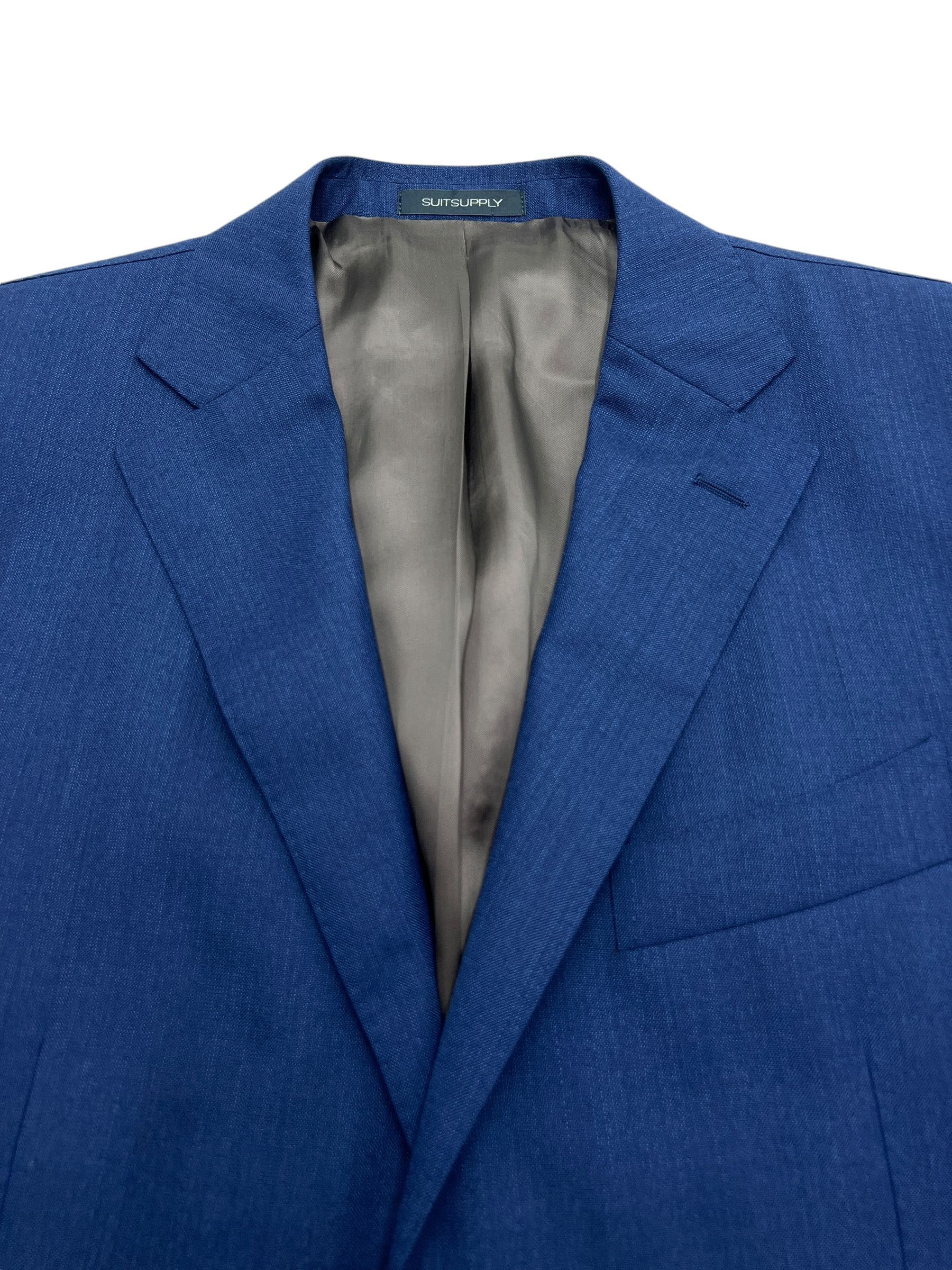 Suitsupply Lazio Wool Formal Blazer Waistcoat Suit EU:26; UK/US:42S Size 42S - 8 Thumbnail