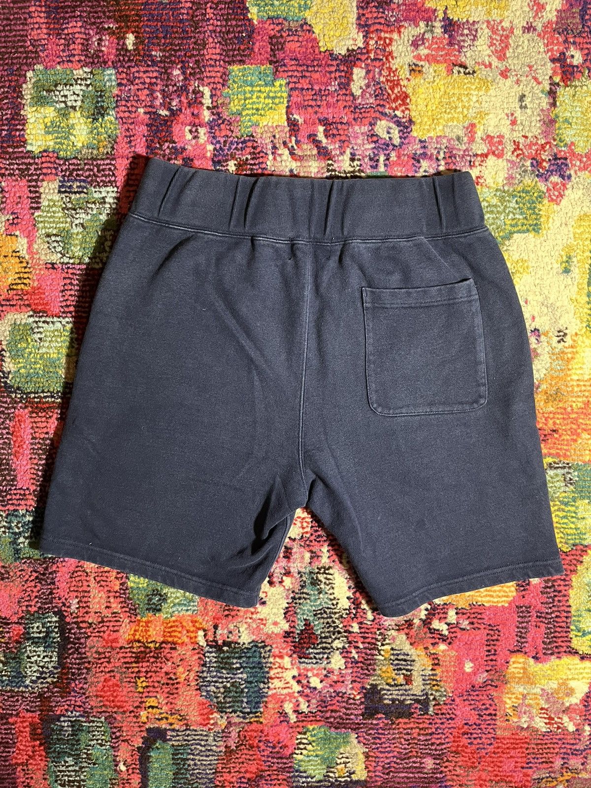 Bape Bape Navy Shark Shorts M Size US 30 / EU 46 - 2 Thumbnail