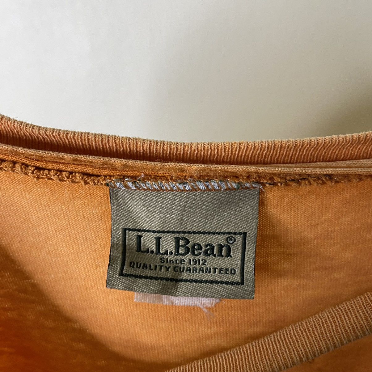 L.L. Bean × Vintage Vintage 1990s LL Bean OG Logo Distressed Tee Size US XL / EU 56 / 4 - 4 Thumbnail