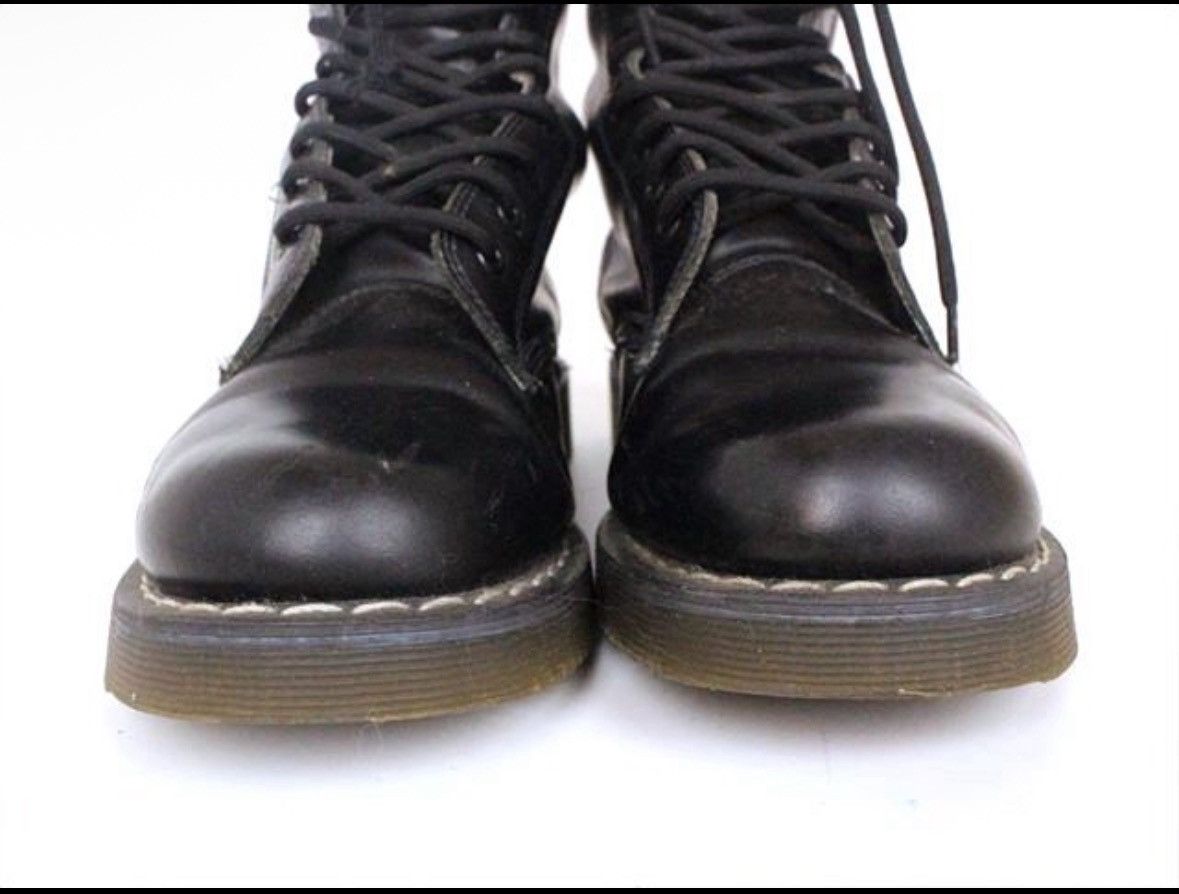 Hysteric Glamour Hystertic Glamour Women's Black Leather Combat Boots Size US 7.5 / IT 37.5 - 6 Thumbnail