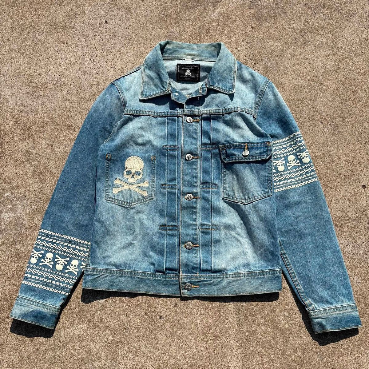 Mastermind Japan Mastermind Japan Skull Hardware Denim Jacket Size US M / EU 48-50 / 2 - 1 Thumbnail