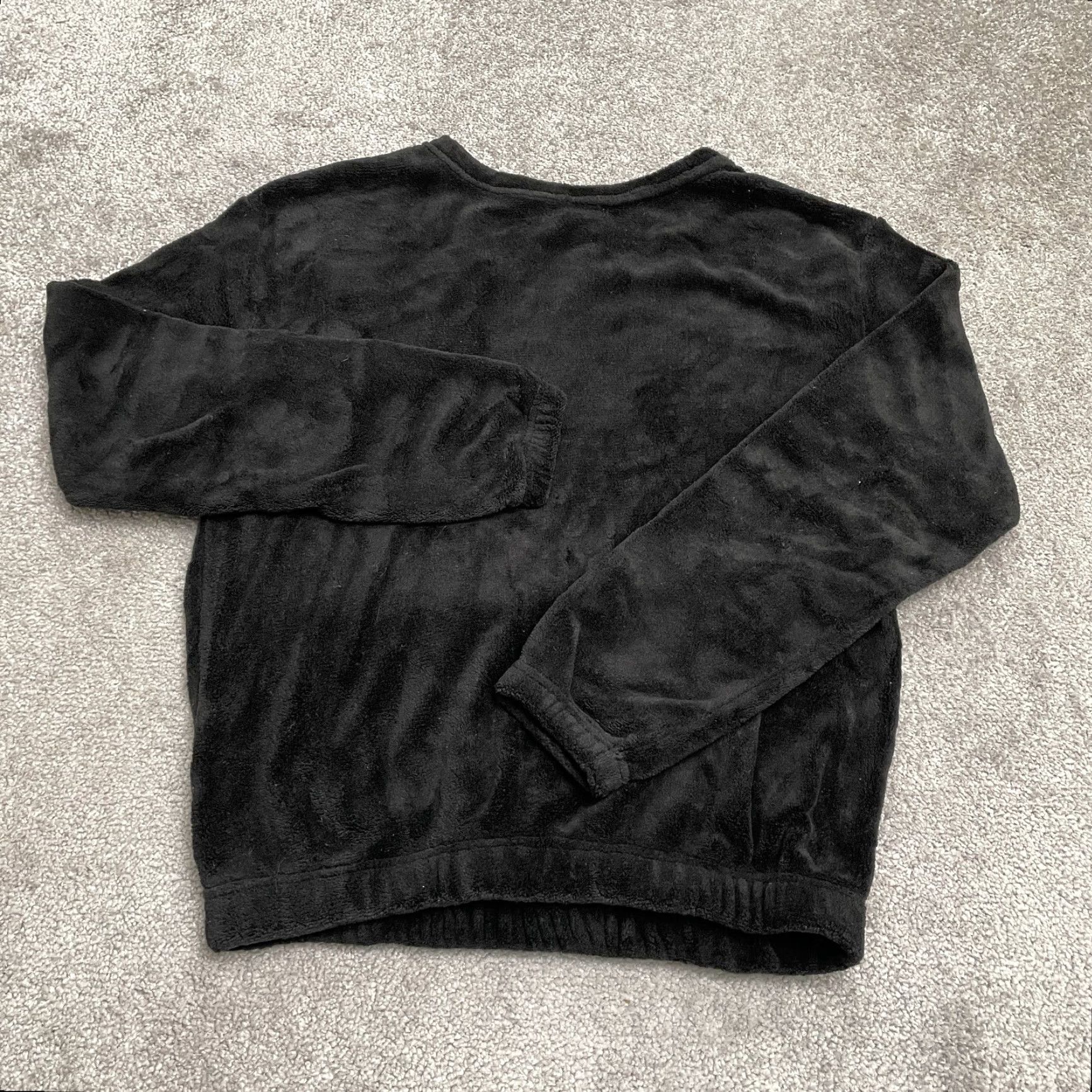Vintage Pistacho Sweatshirt Shirt Womens L/XL Black Casual Pullover Crew Neck All Seasons Very Soft - ??? Size L / US 10 / IT 46 - 2 Thumbnail
