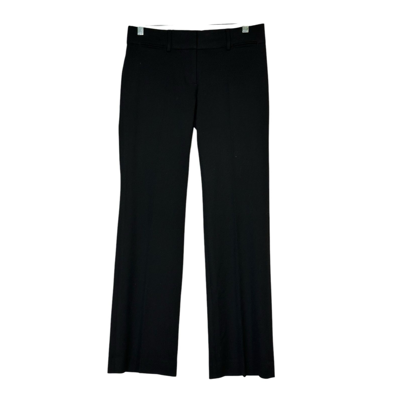 Loft Loft Marisa trouser black straight legs office pants size 0P Size 30" / US 8 / IT 44 - 12 Thumbnail