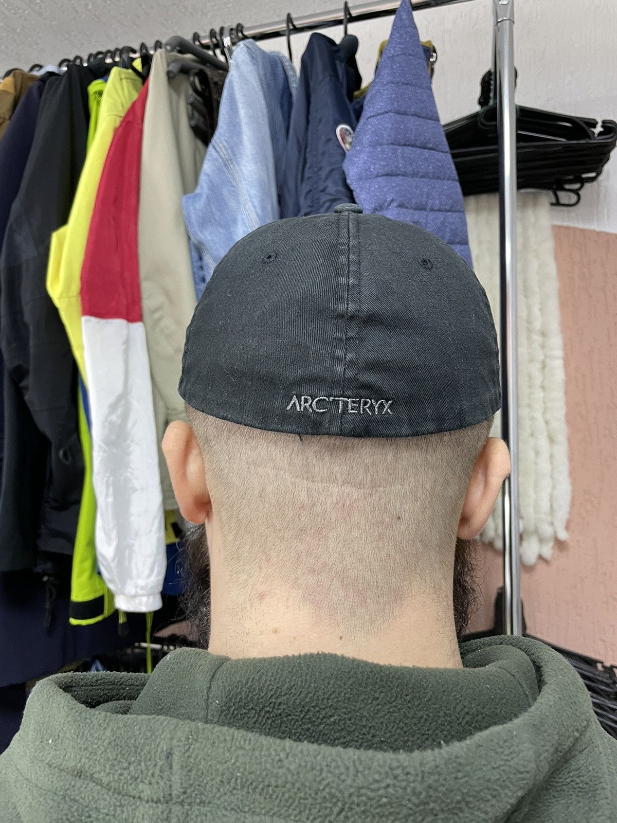 Arc'teryx × Vintage Vintage Arc’teryx Logo Cap Snapback Gorpcore Size ONE SIZE - 14 Thumbnail