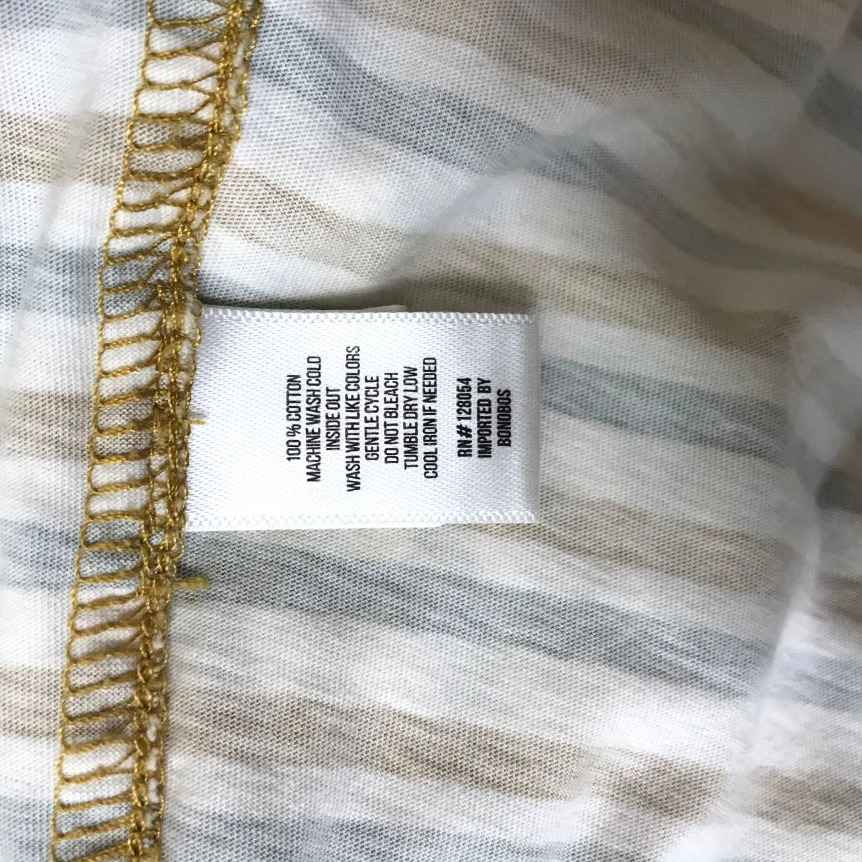 Bonobos BONOBOS Striped Short Sleeve Button-Up Shirt XL Size US XL / EU 56 / 4 - 8 Thumbnail