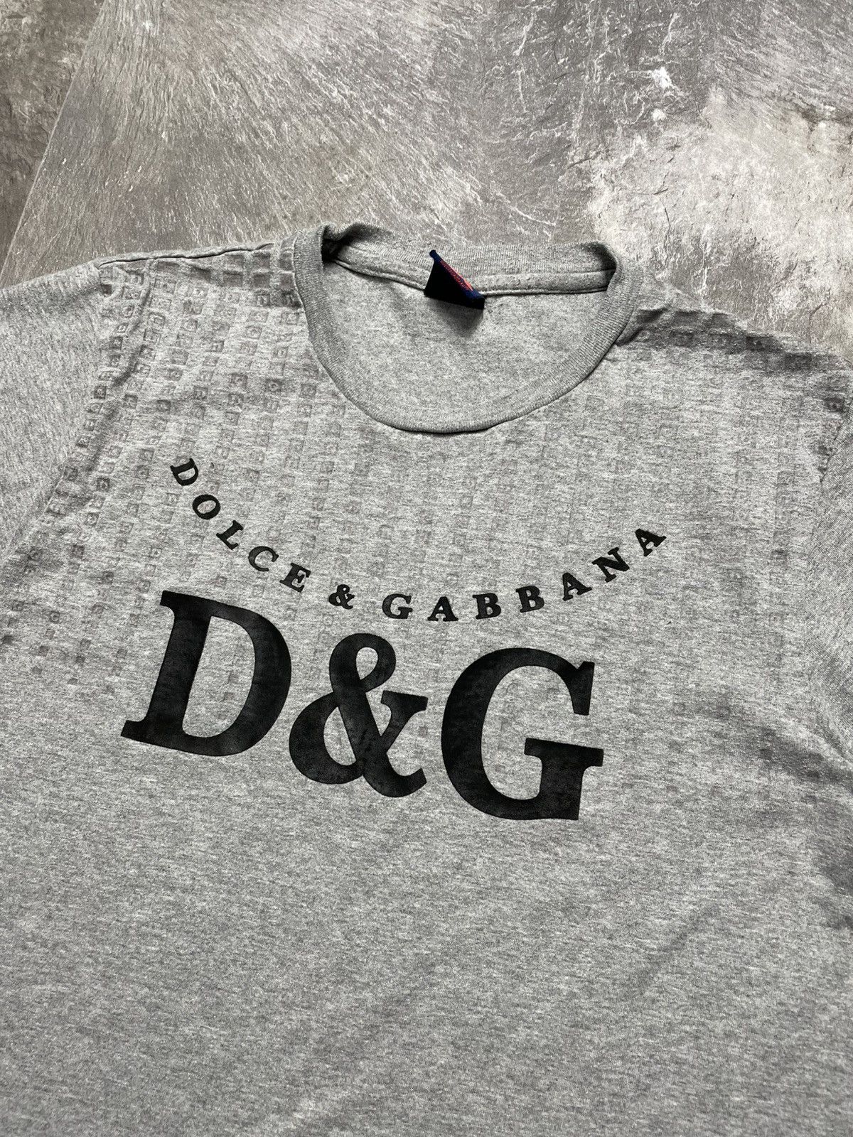 Dolce & Gabbana Vintage Dolce Gabbana Big Logo Hype Y2k T Shirt Luxury 90s Size US S / EU 44-46 / 1 - 2 Thumbnail