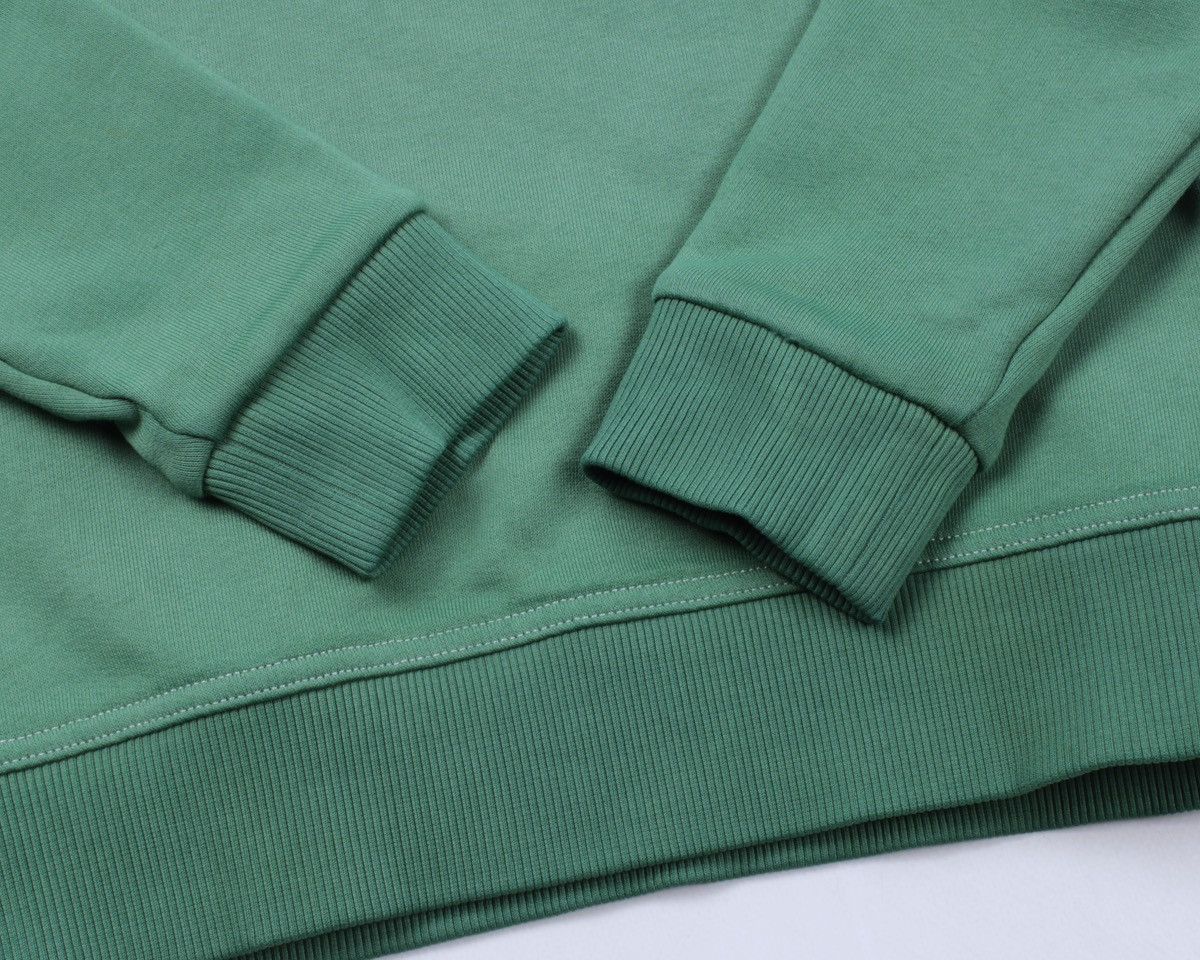 Burberry × Designer BURBERRY London England Big Logo Green Cotton Sweatshirt Size US XS / EU 42 / 0 - 3 Thumbnail