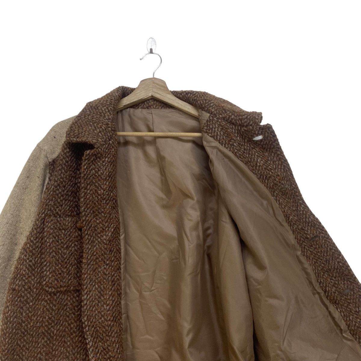 Japanese Brand × Vintage Vintage Japanese Brand Patchwork Rework Wool Jacket Size US S / EU 44-46 / 1 - 21 Thumbnail