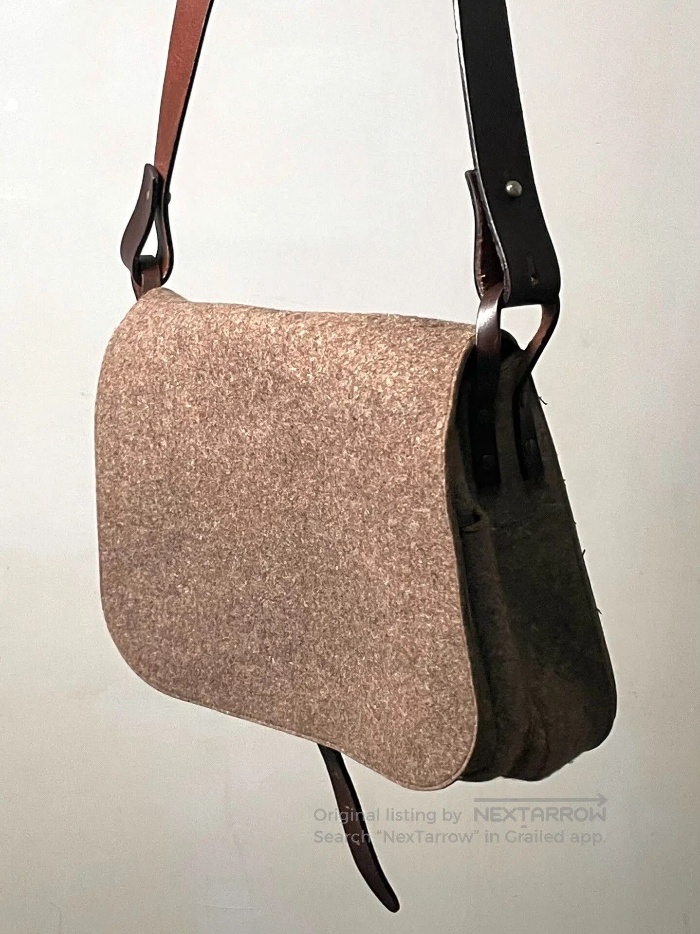Dries Van Noten drapes van noten wool shoulder bag. Size ONE SIZE - 5 Thumbnail