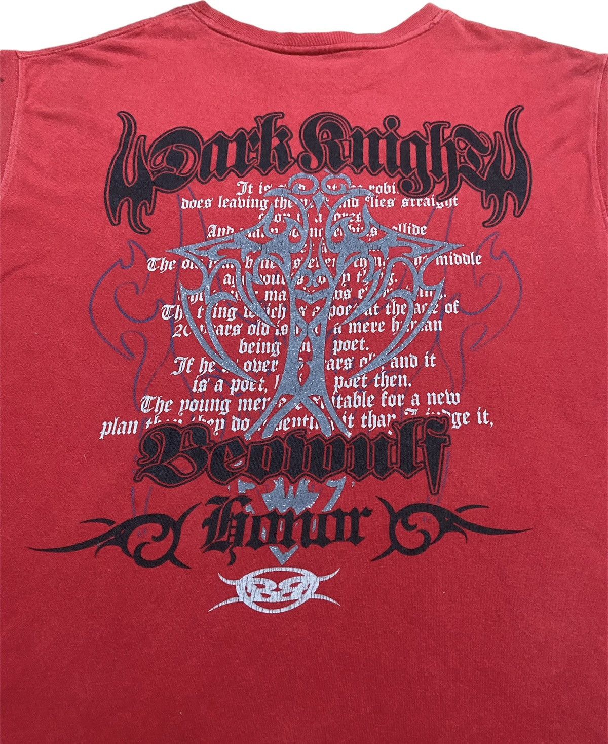 If Six Was Nine Vintage Beaumere Dark Knight Tank top poem triball style Size US XL / EU 56 / 4 - 3 Thumbnail