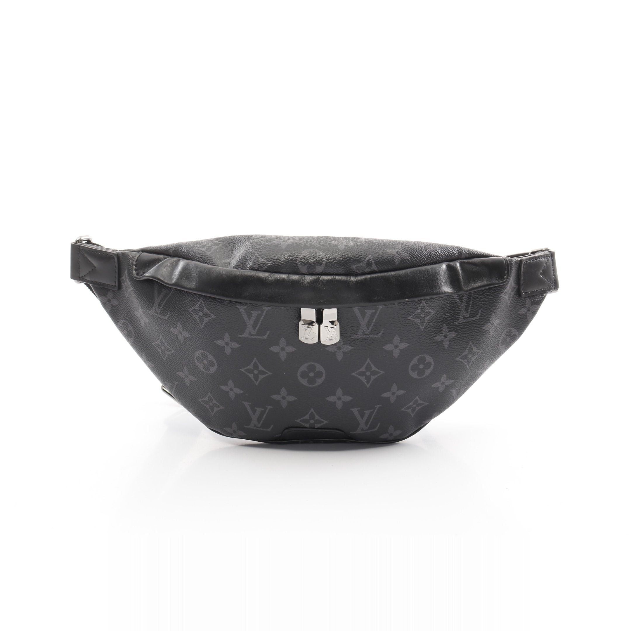 Louis Vuitton Louis Vuitton Discovery Bum Bag Pm Monogram Eclipse Body Waist Leather Black Size ONE SIZE - 1 Thumbnail